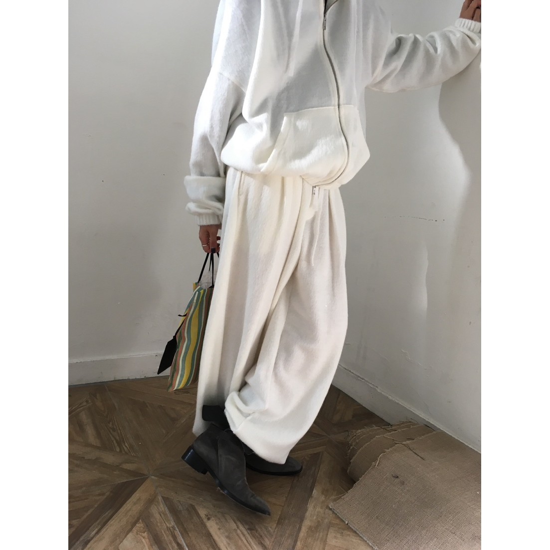 八1112韩国东大门休闲长裤区4488856秋季修身通勤百搭纯色大气