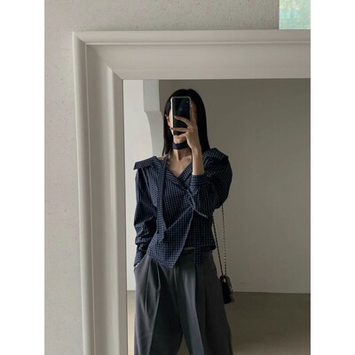 九0111韩国东大门衬衫-区VERANDA-8734704高档直邮街舞甜美潮流