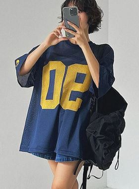 六0821韩国正品60615 T恤区复古直邮潮流人气欧美夏季精致正品