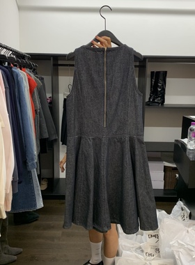 八0828韩国东大门连衣裙区4397488纯色流行正品独特冬款档口新款