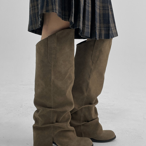 三1220韩国官网Blackup-bs38178区女靴欧美正品高档休闲精致直邮