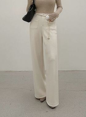 六1213韩国正品dab-agirl86449 裤子区甜美端庄秋冬大气韩版舒适