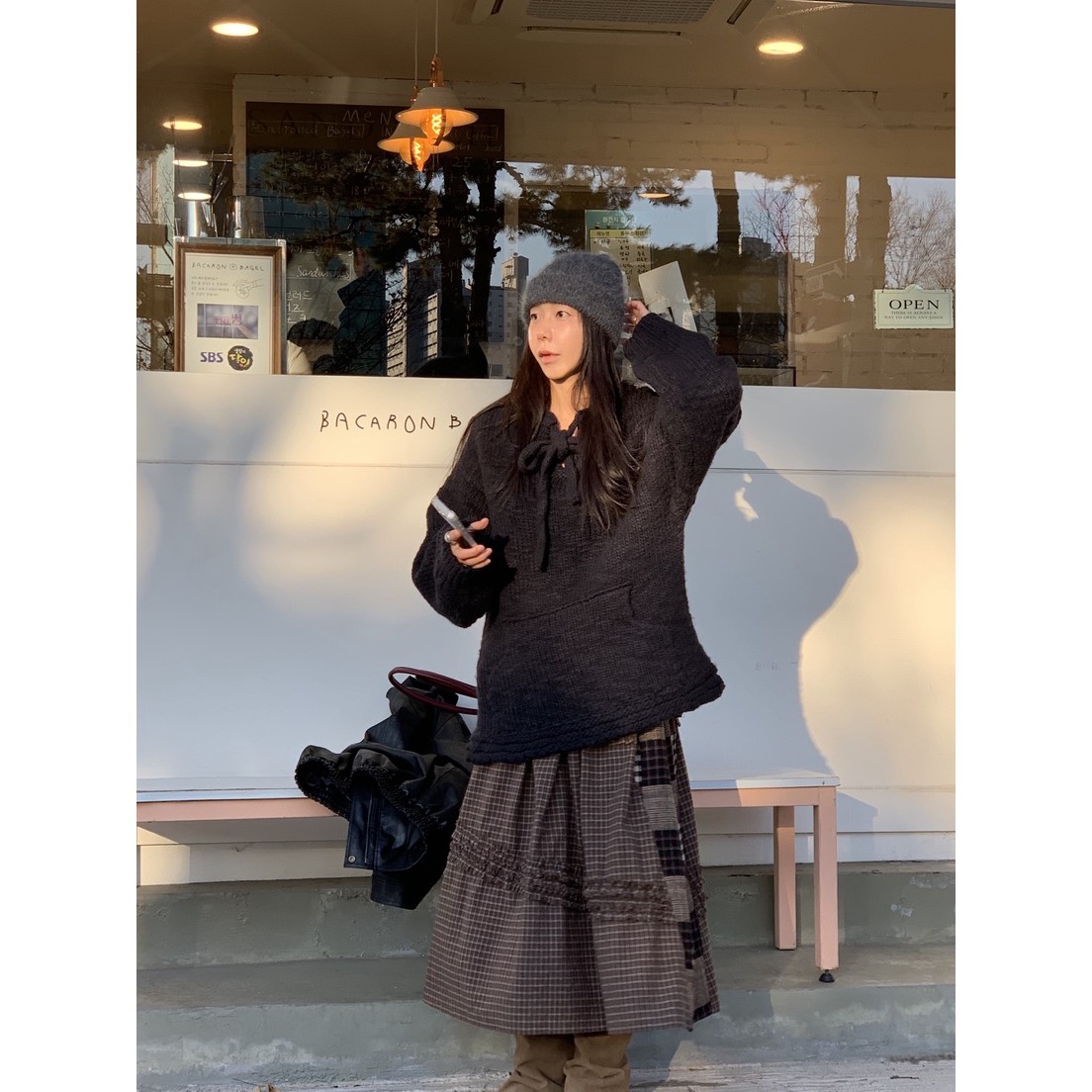 八1209韩国东大门运动户外针织衫区4529165流行人气英伦秋季档口