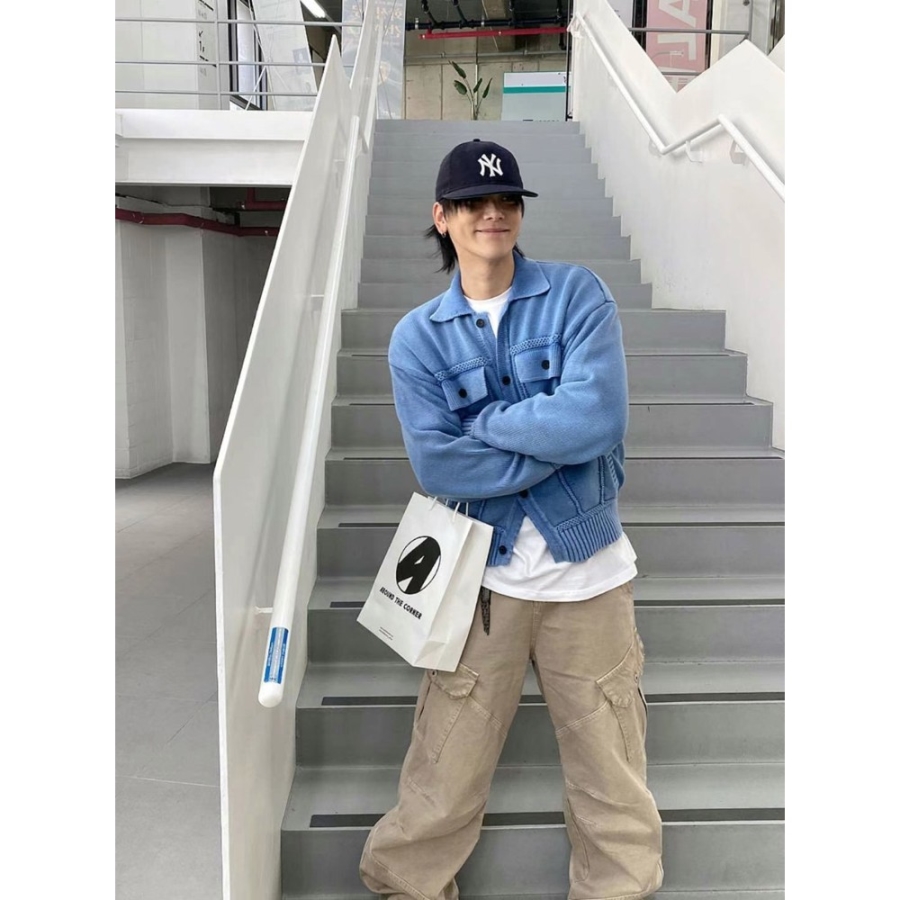 九1026韩国东大门男装夹克raiz-8348571精致直邮端庄人气新潮秋季