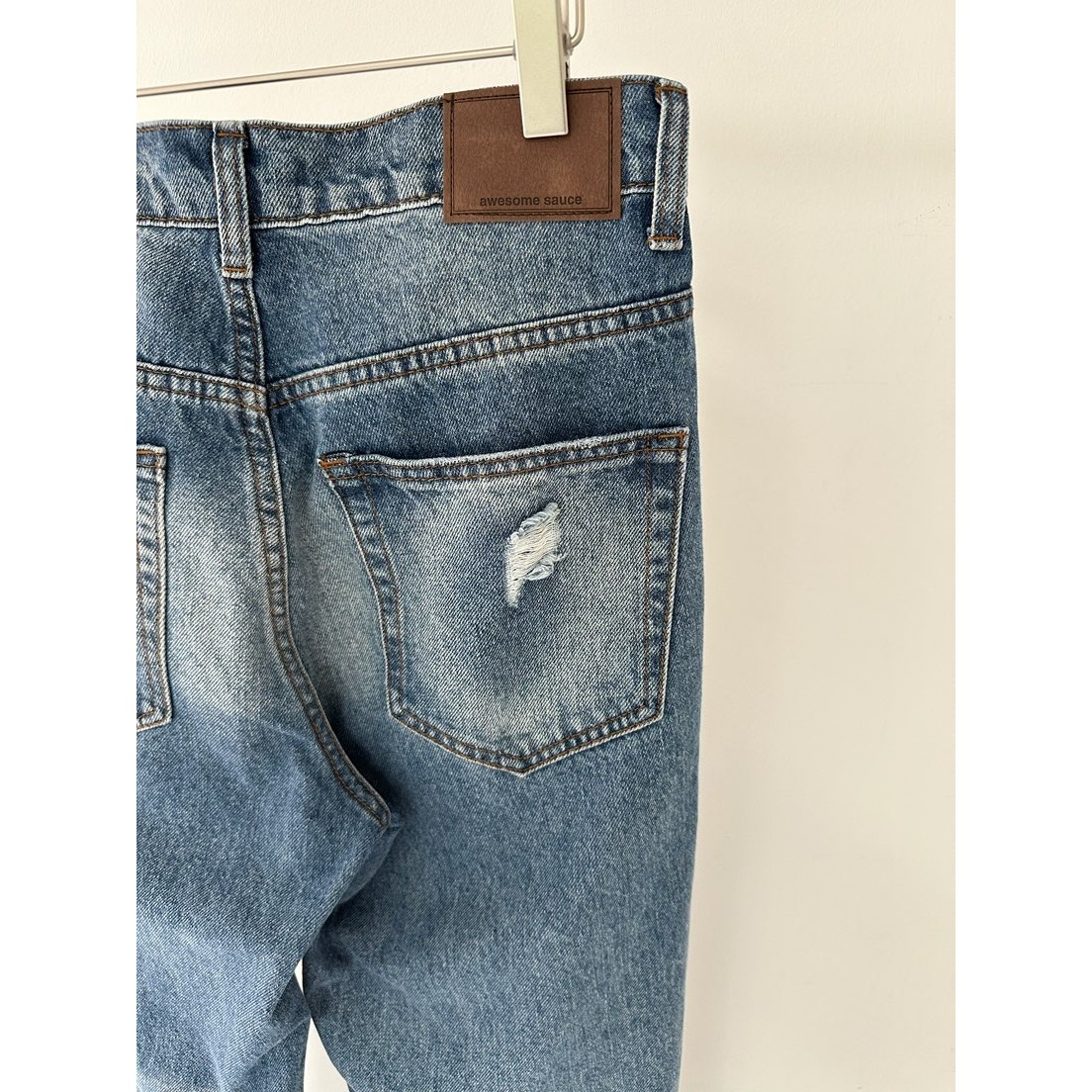 八0819韩国东大门运动牛仔裤区4380936修身人气个性秋季大气通勤