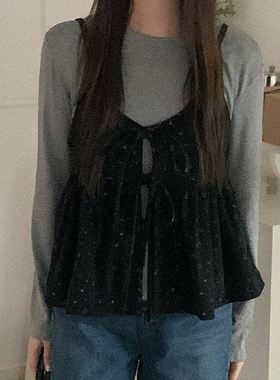 六1213韩国正品heylady-18415 套装区简约甜美流行秋冬优雅韩版