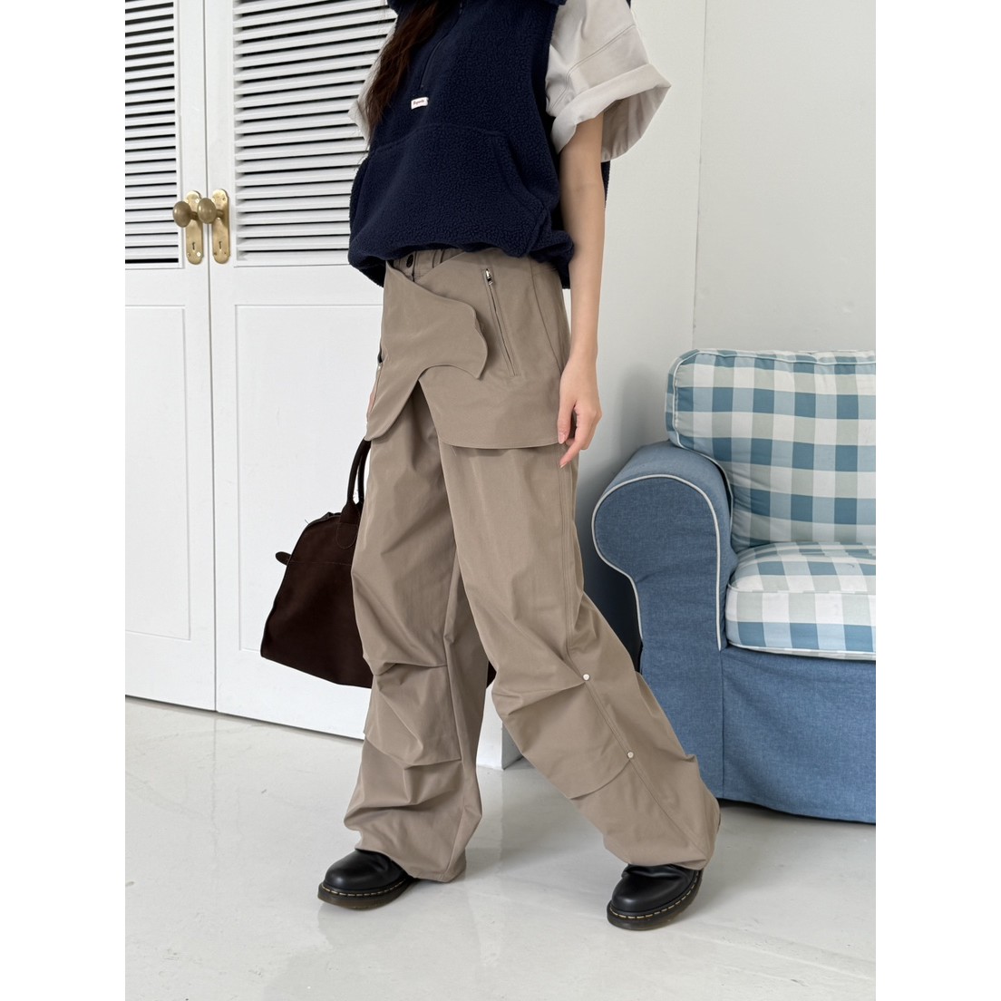 八1205韩国东大门裤子裙裤热销区4523376人气简洁秋季舒适通勤