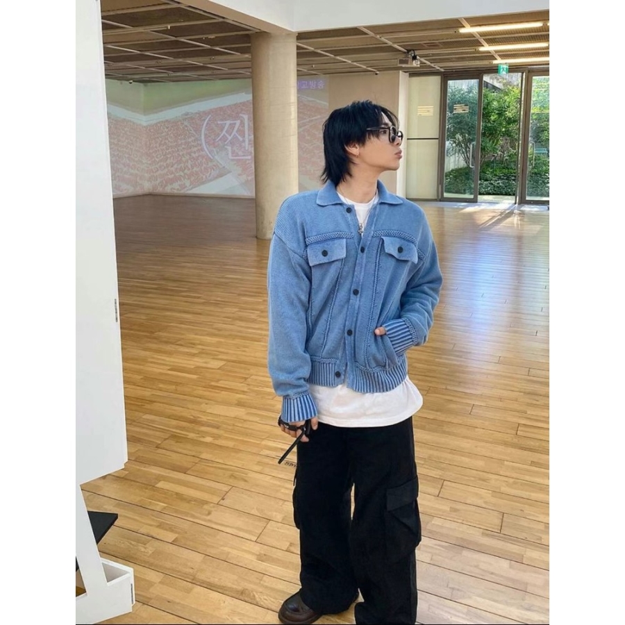 九1026韩国东大门男装夹克raiz-8348572舒适通勤炸街纯色原宿正品