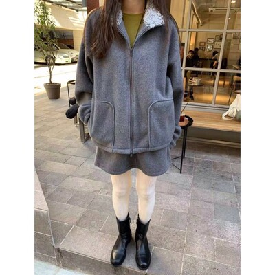 九1102韩国东大门运动户外卫衣区wearraw-8687842纯色都市正品