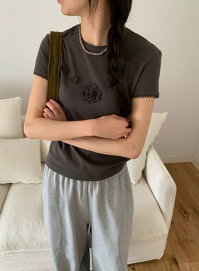 九0322韩国东大门t恤区sihoarchive-8753439清新冬季经典正品时装