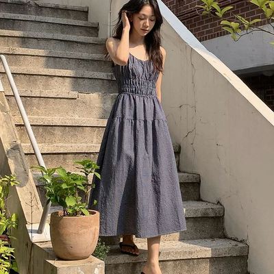 六0821韩国正品pureda-26104 连衣裙区直邮都市人气街舞秋季修身