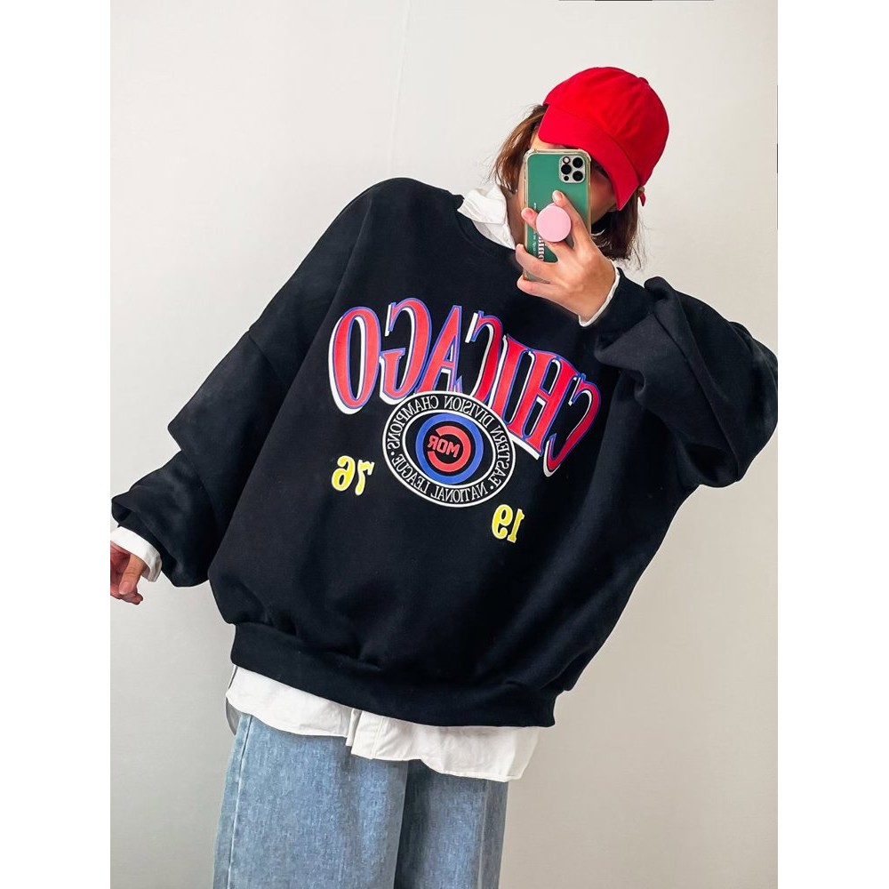 九1126韩国东大门运动户外卫衣区PASTA-8711866欧美可爱清新冬季