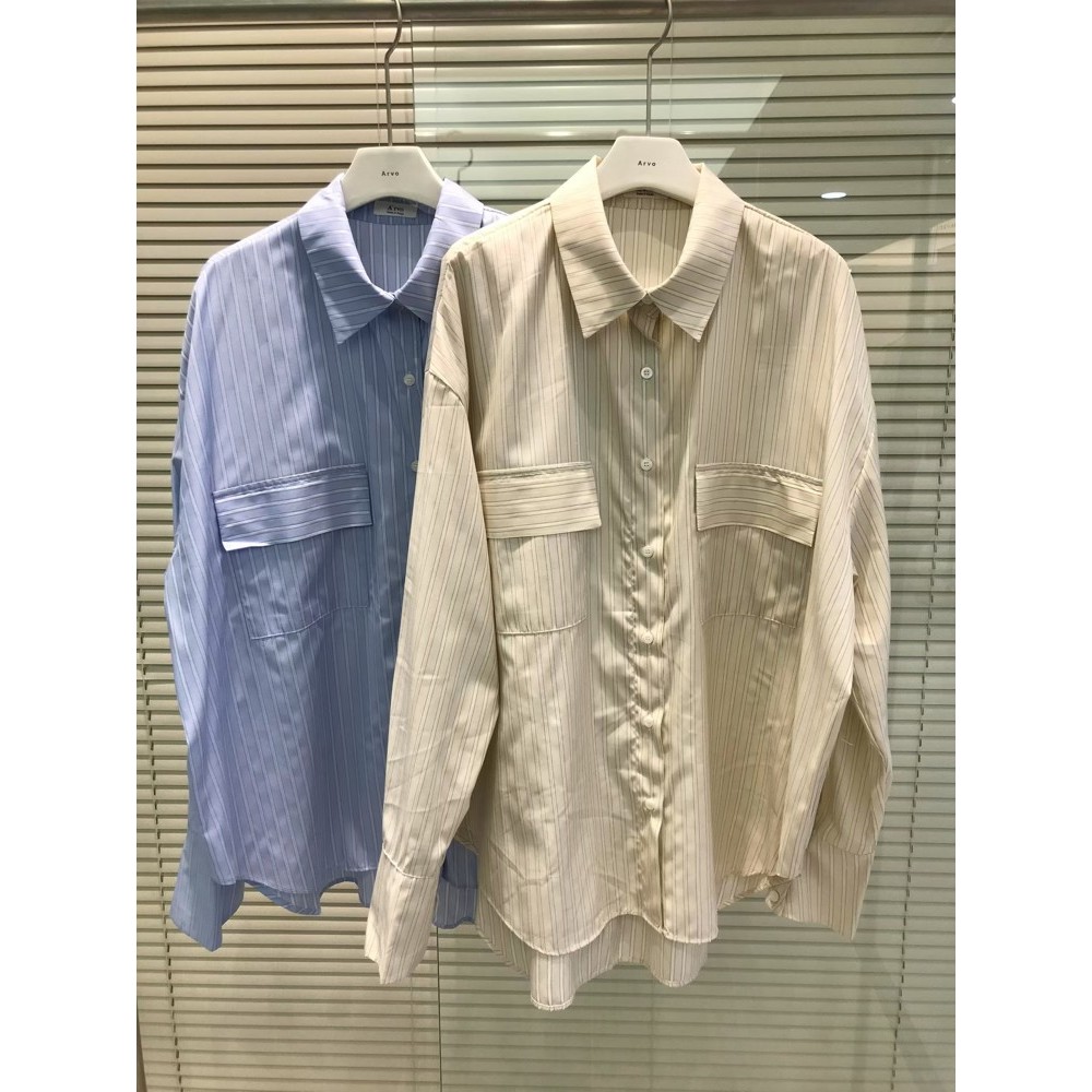 九0908韩国东大门衬衫-区Arvo-8634197休闲魅力直邮流行人气经典