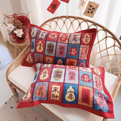 加大加厚枕巾纯棉单人