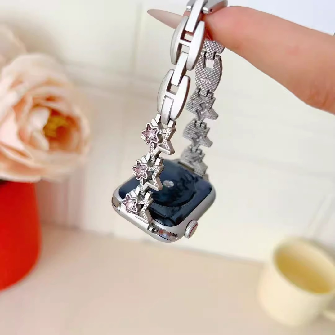 适用iwatch苹果新款s11星星表带