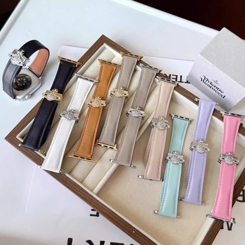 西太后磁吸扣皮质iwatch表带