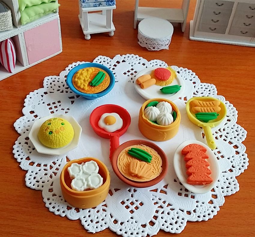 韩国文具橡皮奖品可拆卸