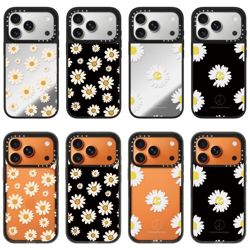 C家ASETi华强北雏菊闪电适用iPhone苹果17promax手机壳14plus/17/16promax防摔13pro情侣13promax亚克力Se女