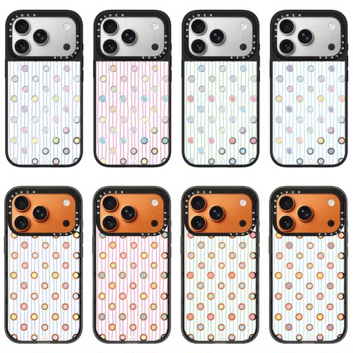 C家ASETi华强北波点线条适用iPhone苹果17promax手机壳13pro/Se/14plus创意16pro情侣14日韩13promax磁吸潮牌