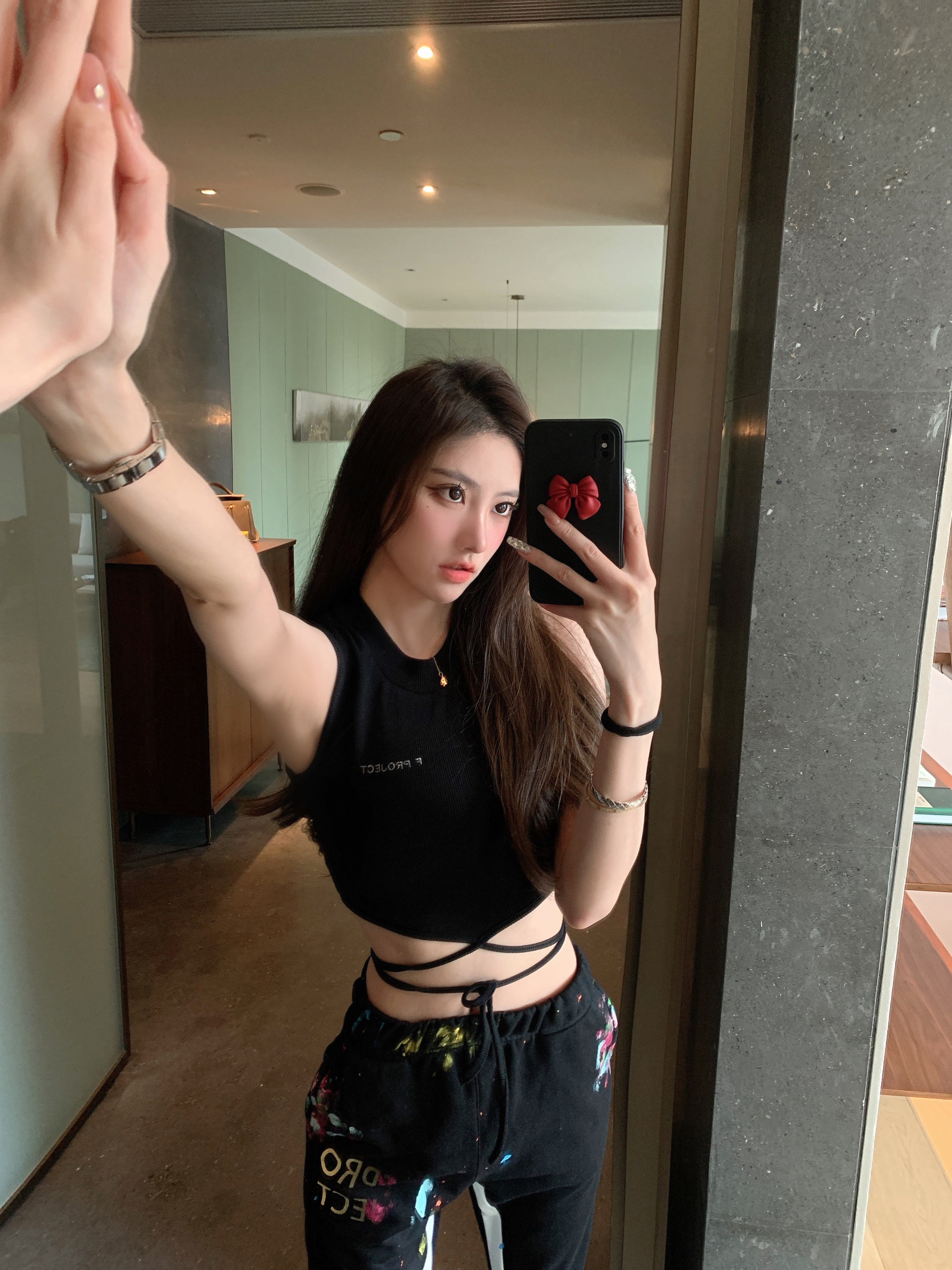 project身材辣妹风三色背心上衣