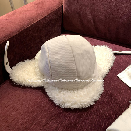 F PROJECT 【暖呼呼】双面戴护耳雷锋帽女显脸小百搭保暖帽子可爱