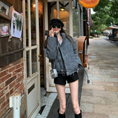 小香针织羽绒服秋冬 90白鸭绒亮片立领短款 PROJECT 温暖底牌