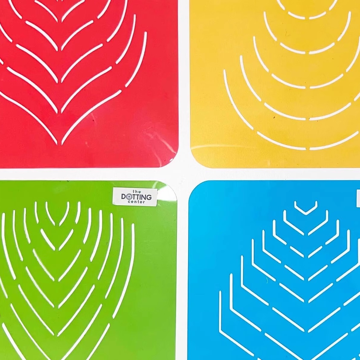 曼陀罗手绘辅助五合一线条尺(美国代购)