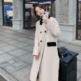 现货有！2022冬季双色双面羊绒毛呢外套女123-8858-P255-K3，女装毛呢外套，浙宝123