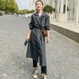 现货!有2023春季收腰灰风衣123-6562-P135-K188，女装风衣，浙宝123