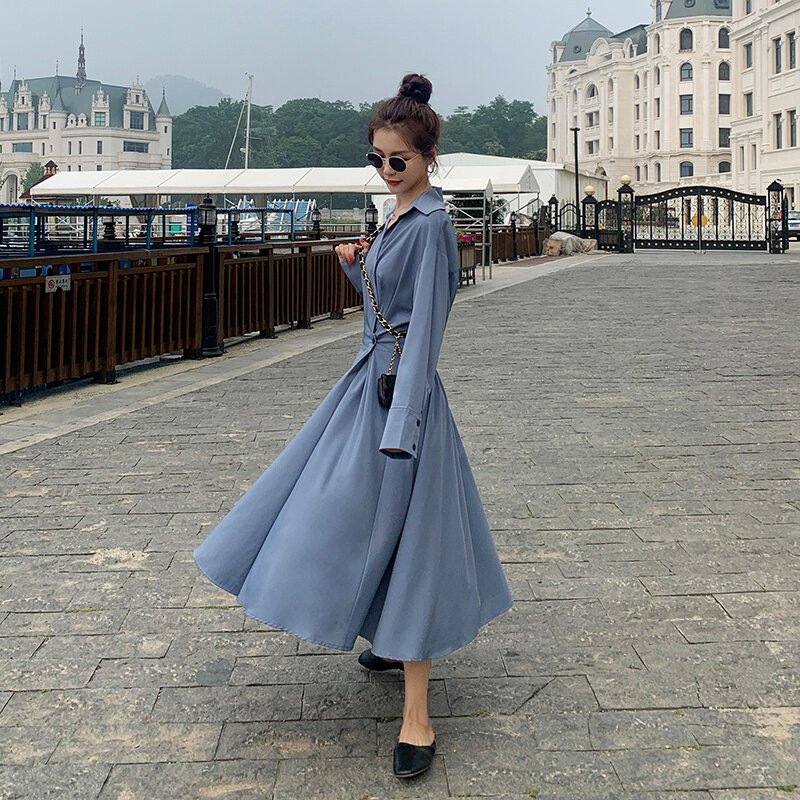 现货！2023春季收腰两色连衣裙123-6563-P110-K168,女装连衣裙,浙宝123