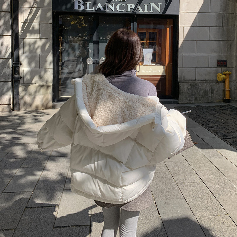 现货以备！冬季新款羊羔毛拼接三色服123-6588-P155-K228图片