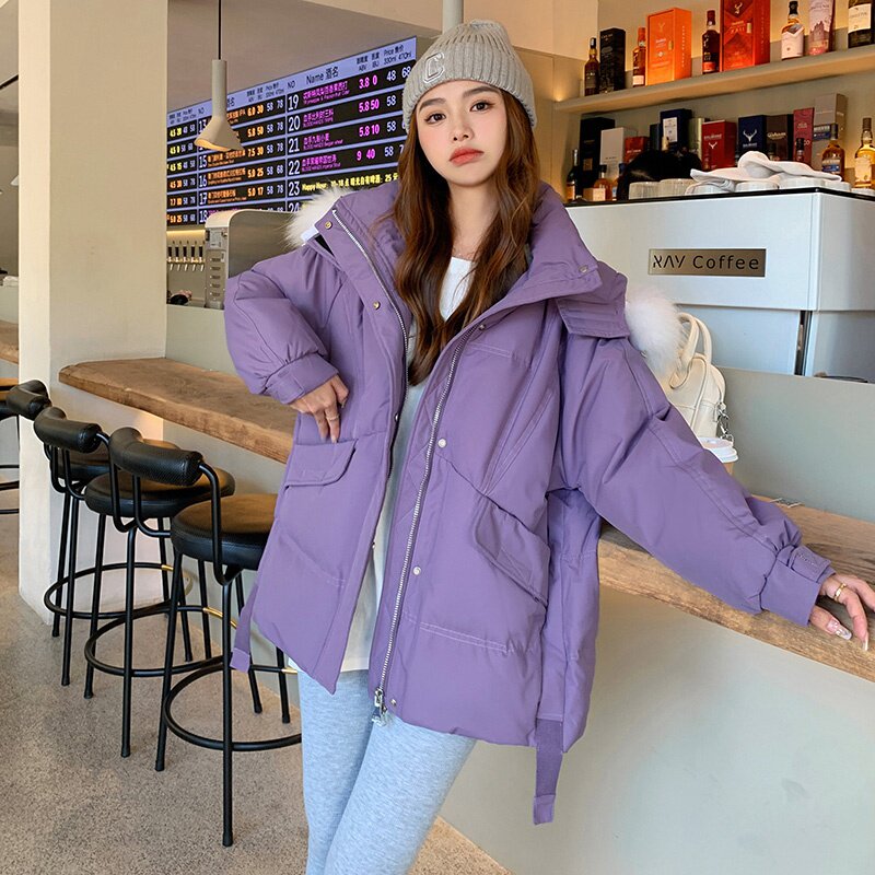 设计款！2022冬季新款大毛领派克服服女123-H001-P195-K278,女装棉衣/棉服,浙宝123