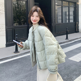 大货已出！2025刺绣款90绒羽绒服外套123-7782-P325-K478，女装羽绒服，浙宝123