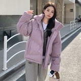 大货已出！2026冬季连帽灯芯绒棉服外套123-8689-P175-K258，女装棉衣/棉服，浙宝123