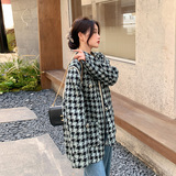 现货！2023春季新款小香风格子外套女123-8855-P155-K218，女装毛呢外套，浙宝123