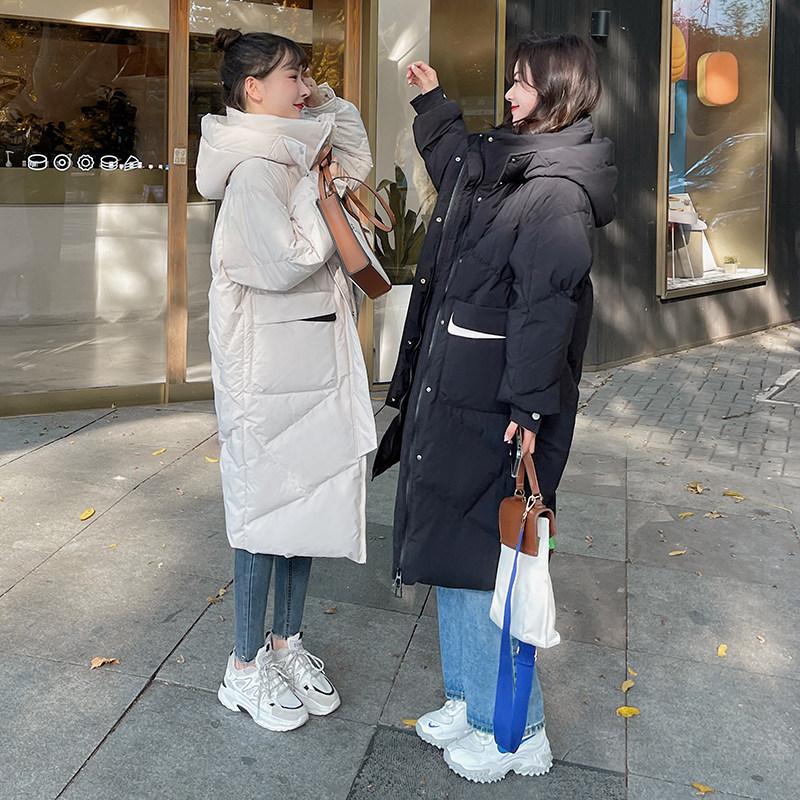 老铁，面料以下！冬季新款闺蜜装撞色长款服123-2368-P185-K268,女装棉衣/棉服,浙宝123