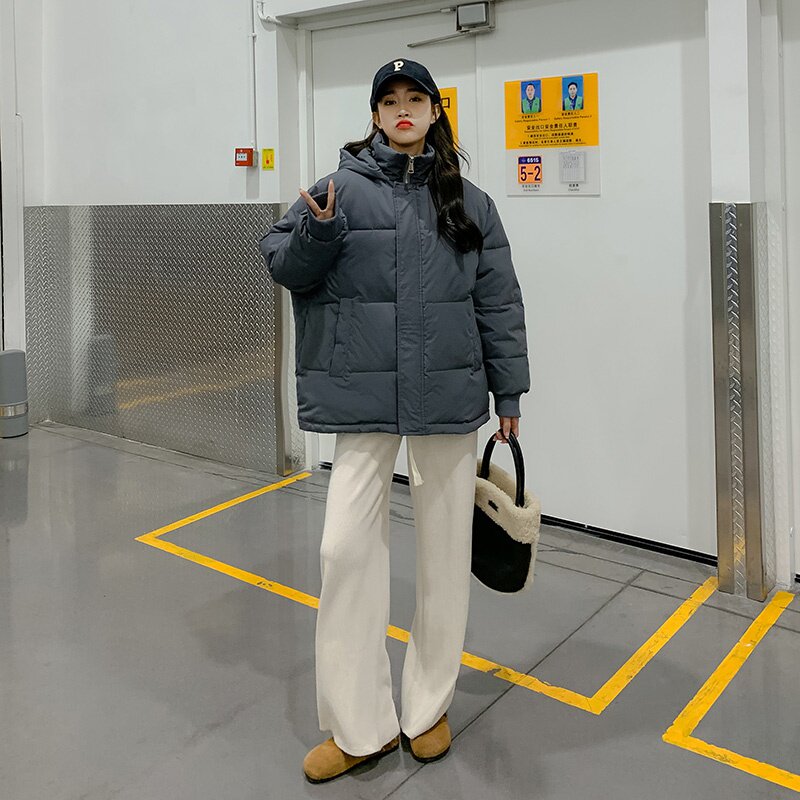 双十二主推！现货！冬季新款连帽服女123-8899-P155-K218,女装棉衣/棉服,浙宝123