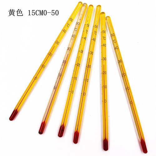 玻璃棒水温计玻璃棒式农业水温计