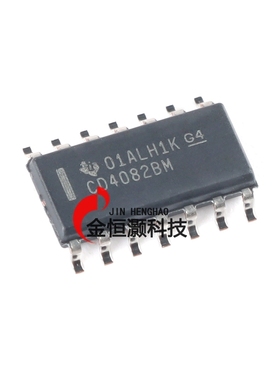 原装正品 贴片 CD4082BM96 SOIC-14 双路4输入与门逻辑芯片