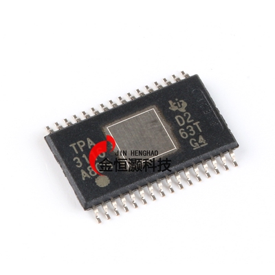 原装正品 TPA3116D2DADR HTSSOP-32 2通道 D类音频功率放大器芯片