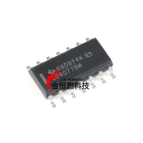 原装正品 CD4077BM96 SOIC-14 CMOS四路异或门 贴片逻辑芯片