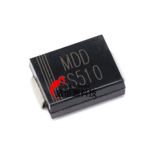 原装正品 SS510 SMC(DO-214AB) 5A/100V 贴片肖特基二极体（5只）