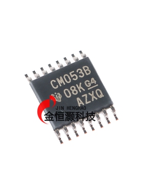 原装正品 贴片 CD4053BPWR TSSOP-16 3通道模拟多路复用器芯片