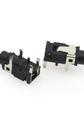 PJ-321B 3.5四脚插座母座音频SMT音频插座耳机座 PJ 321B  10只