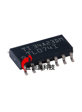 原装正品 贴片 TL074IDR SOIC-14 四路运算放大器IC芯片