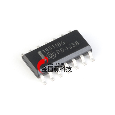 原装正品 MC14011BDR2G SOIC-14 四路2输入与非门 贴片逻辑芯片