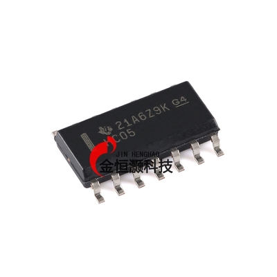 原装正品 SN74HC05DR SOIC-14 六反相器芯片