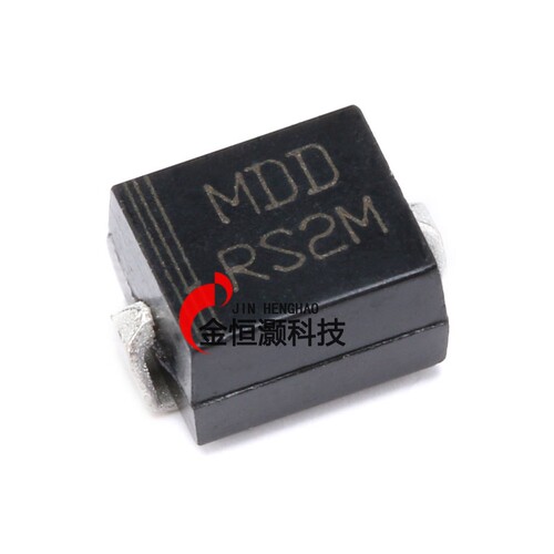 RS2M SMB(DO-214AA) 2A/1000V贴片快恢复二极管（10只）