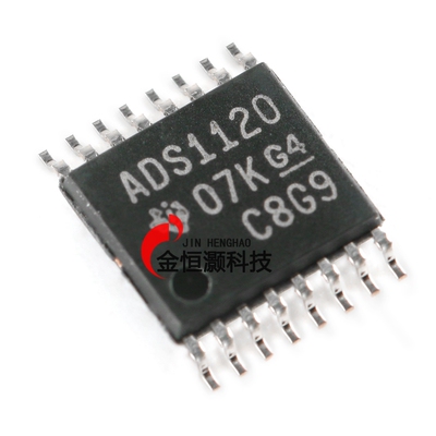 原装正品 贴片 ADS1120IPWR TSSOP-16 16位模数转换器芯片