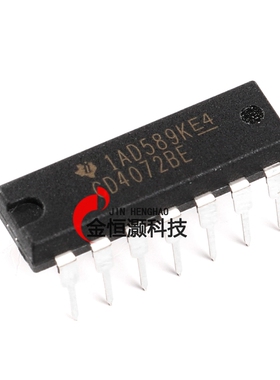 原装正品 直插 CD4072BE DIP-14 逻辑芯片 或门 4输入